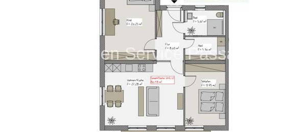 3-Zimmer-Wohnung in Fürstenzell mit Terrasse. Nur mit Wohnberechtigungsschein mietbar!