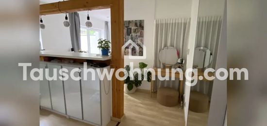 Tauschwohnung: 1,5 Zimmer-Wohnung mit großer Terrasse gg. Größer