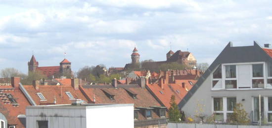 Möbliert Wohnen mit Burgblick in St. Johannis - 1ZW, U-Bahn