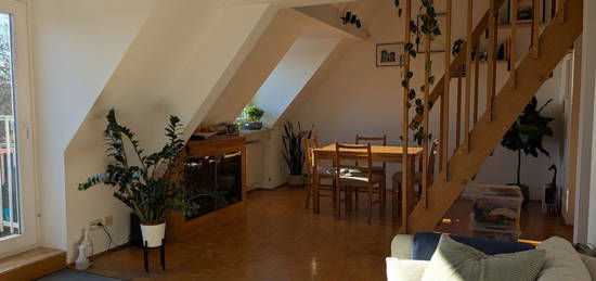 3-Zimmer DG-Maisonette-Wohnung in Obergiesing