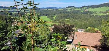 Traumhaftes Einfamilienhaus in Panoramalage mit Blick auf die Nagelfluh-Bergkette in 88179 Oberreute