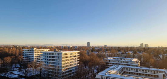 Exklusive 4-Zimmer-Wohnung mit Blick über München