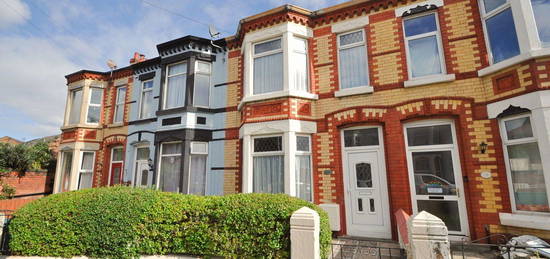 Terraced house for sale in Wesley Avenue, Wallasey CH44