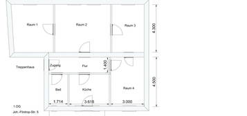 Freundliche und gepflegte 4-Zimmer-Wohnung mit Balkon in Mettmann