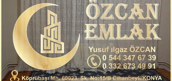 ZCAN EMLAK'TAN KONYA CHANBEYL KPRBAI MAHALLES'NDE SATILIK DARE