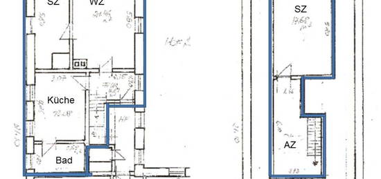 3,5 ZKB Maisonette-Wohnung (ca. 90 m2) in NW-Mußbach ab sofort