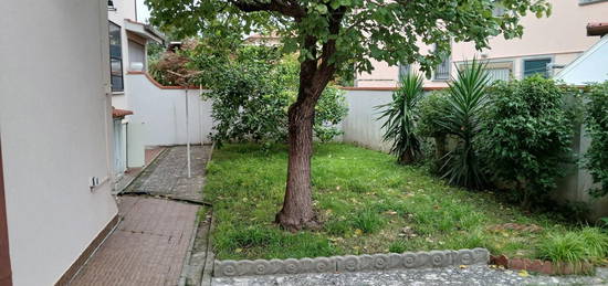 Pontasserchio: appart con giardino e garage