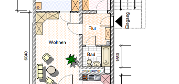 3-Zimmer-Wohnung mit Balkon im Wohngebiet Am Kuhberg 50