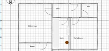 Wohnung zu vermieten : Lindenberg 2Zimmer- Küche - Bad - Balkon