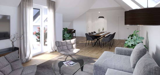 Wohnen am Stadtpark in Sulzbach (Ts.) Exklusive 5-Zimmer Penthouse-Wohnung mit sonniger Dachterrasse