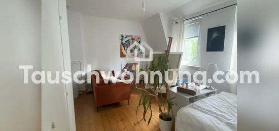 Tauschwohnung: Schöne, sanierte  3-Zimmer Altbauwohnung, 80m2, mit Dielen