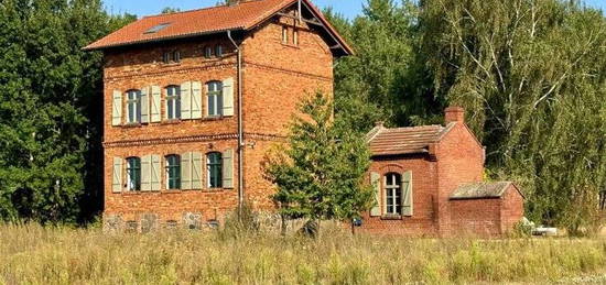 Allein liegendes, mit Geschmack und Bedacht saniertes Bahnwärterhaus im Naturpark Niederlausitzer Landrücken