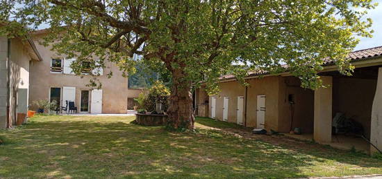 Corps de ferme avec piscine