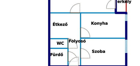 Szolnok kiadó panellakás 2 szobás: 125 ezer Ft