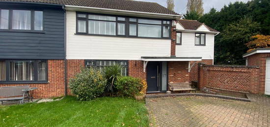 Semi-detached house to rent in Copseside, Hartley, Longfield, Kent DA3