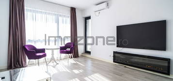 Apartament 2 camere, Aviatiei, 56 mp., 2 bai, mobilat par...