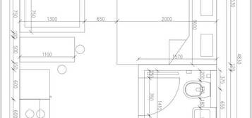 Vermiete EG Wohnung 1-Zimmer ca.20m2