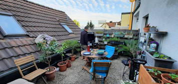 3-Zi-Whg. mit großer Dachterrasse und Küche