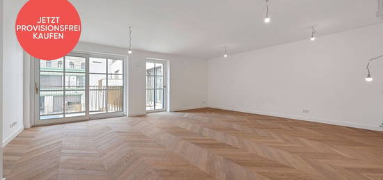 PROVISIONSFREI! Großzügiger 2-Zimmer-Erstbezug! Balkonwohnung mit Blick in wunderschönen Innenhof