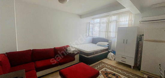 BARAJYOLUNA YAKIN 1+0 FULL EŞYALI GENİŞ OTURUMLU KİRALIK DAİRE