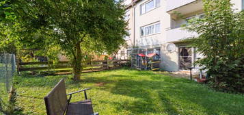 Renovierungsbedürftige 3-Zimmer-Gartengeschoss-Wohnung in Münster, direkt am Neckar