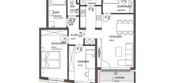 3-Zimmer - ausgezeichnete Aufteilung - NEUBAU - demnächst bezugsfertig