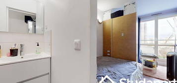 Studio meublé  à louer, 1 pièce, 14 m², Étage 8/–