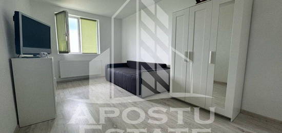 Apartament 1 camera, centrala proprie, loc de parcare, Giroc