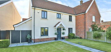 Semi-detached house for sale in Long Stratton Road, Forncett St. Peter, Norwich NR16