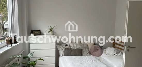 Tauschwohnung: 2x 1-Zimmerwohnung gegen 2 Zimmer mit Balkon o. größer