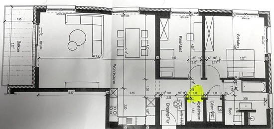 Gehobene 3 Zimmer Wohnung am Stadtpark in Lüdenscheid