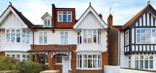 Semi-detached house to rent in Madrid Road, London SW13