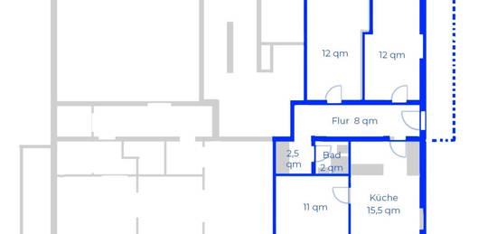 Ruhige 3-Zimmer-Wohnung in Bad Kohlgrub