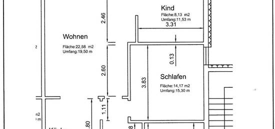 schöne neu sanierte 3 ZW in Kloster Zinna zu vermieten