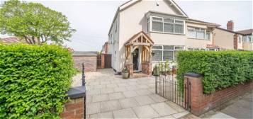 Semi-detached house for sale in Moorside Road, Crosby, Liverpool L23