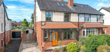 Semi-detached house for sale in Roman Avenue, Roundhay, Leeds LS8