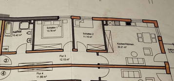 Neuwertige 3-Zimmer-Wohnung mit Balkon und Einbauküche in Ainring