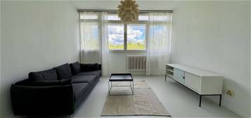 Bright minimalist apartment in architectural gem