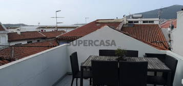 Apartamento T1 com terraço e vista para o rio.