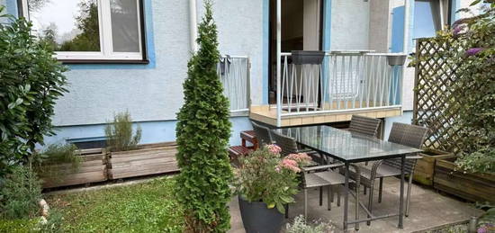 Zentrumsnahe Wohnung im Erdgeschoss mit Balkon und Garten