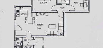 3-Zimmer Wohnung mit EK Nähe BASF