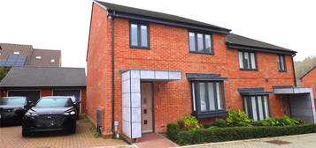 Semi-detached house for sale in Lancaster Close, Castle Hill, Ebbsfleet, Kent DA10