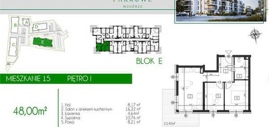 Mieszkanie na sprzedaż, 48 m² Czechowice-Dziedzice, Legionów