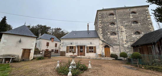 Lot de 2 habitations + moulin avec machinerie