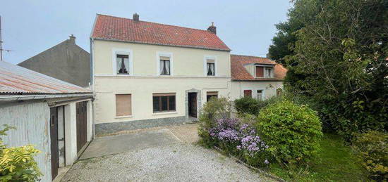 Maison 130 m hab avec travaux - 2 garages - dependances