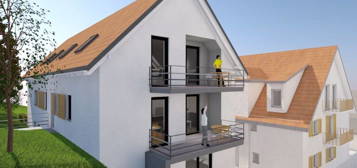 Neubau-DG Wohnung mit variablen Ausbaumöglichkeiten