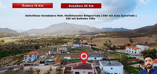 KAVAKDERE MALKHANELER BLGESNDE 500M2 ARSA NDE 250M2 VLLA