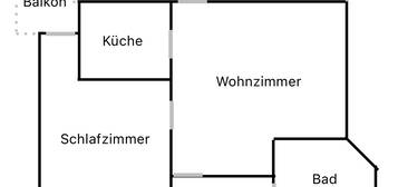 Lichtdurchflutete 2 Zimmerwohnung im Herzen Ramslohs (Saterland)