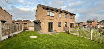 Semi-detached house for sale in Greenfield Close, Kippax, Leeds LS25