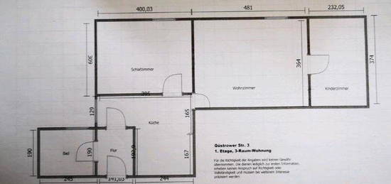 3-Zimmer-Altbauwohnung